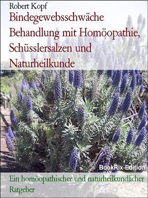 cover image of Bindegewebsschwäche  Behandlung mit Homöopathie, Schüsslersalzen und Naturheilkunde